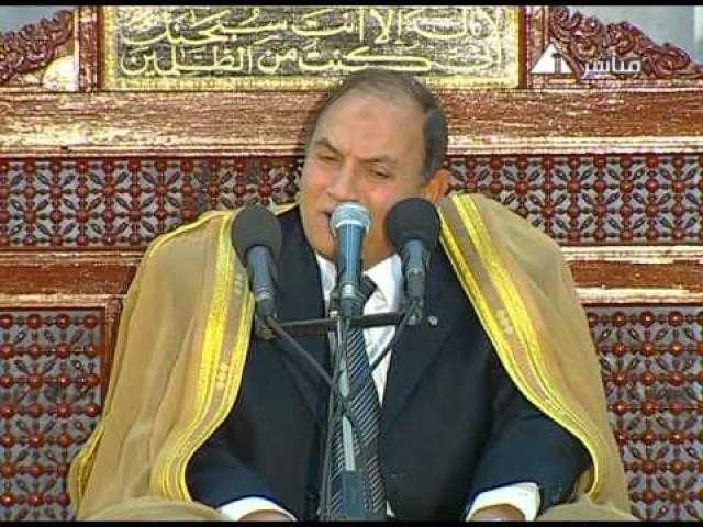 غدًا.. أحمد نعينع أول قارئ للتراويح في الإذاعة من مسجد عمرو بن العاص