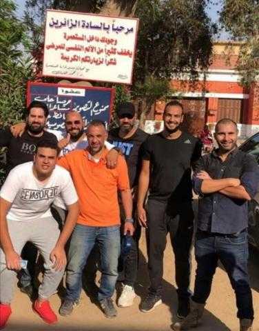 شباب «مستقبل وطن» و«تحيا مصر» يقدمون مساعدات لمستعمرة الجذام