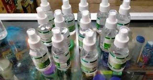 ضبط 3 أطنان كحول و60 ألف قفاز طبي مجهول المصدر بالغربية
