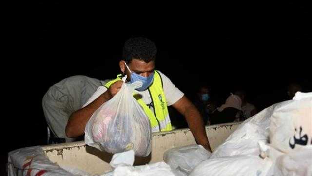 ”مستقبل وطن” يطلق القافلة الثالثة لتوزيع المواد الغذائية بالمنيا