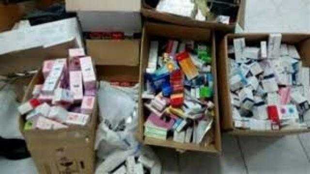 ضبط 5 آلاف قطعة مستلزمات طبية مجهولة المصدر في السيدة زينب