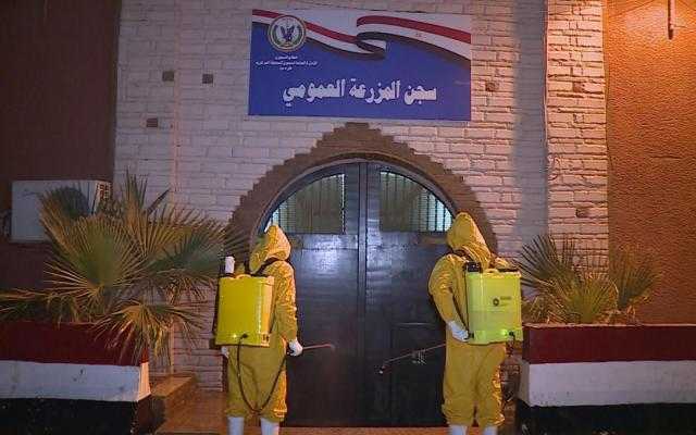 الداخلية تواصل عمليات التعقيم والتطهير الوقائية بكل السجون