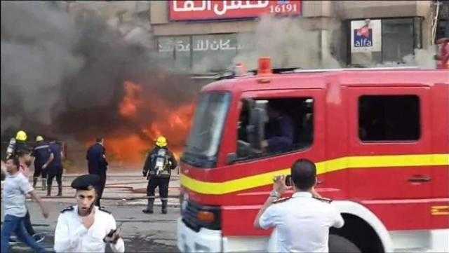 السيطرة على حريق صيدلية في الميرغني بمصر الجديدة