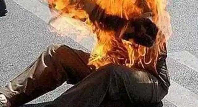 سيدة تضرم النار في زوجها: ”بيخوني وعايز يتجوز عليا”