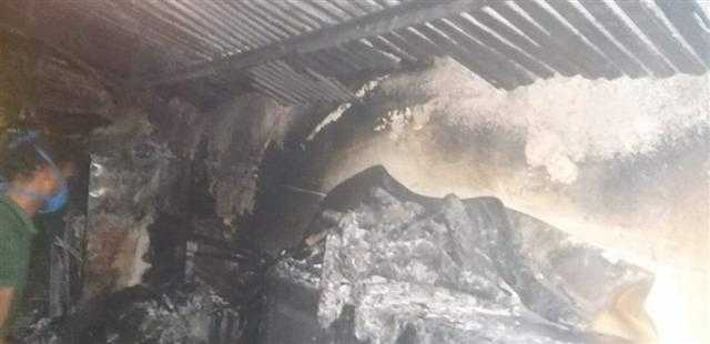 حريق في مستشفى دار الشفاء بالعباسية