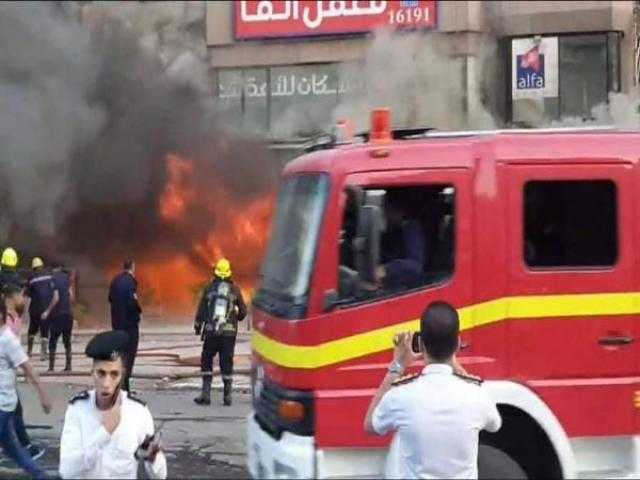 حفظ التحقيق في حريق صيدلية بمصر الجديدة لعدم وجود شبهة جنائية