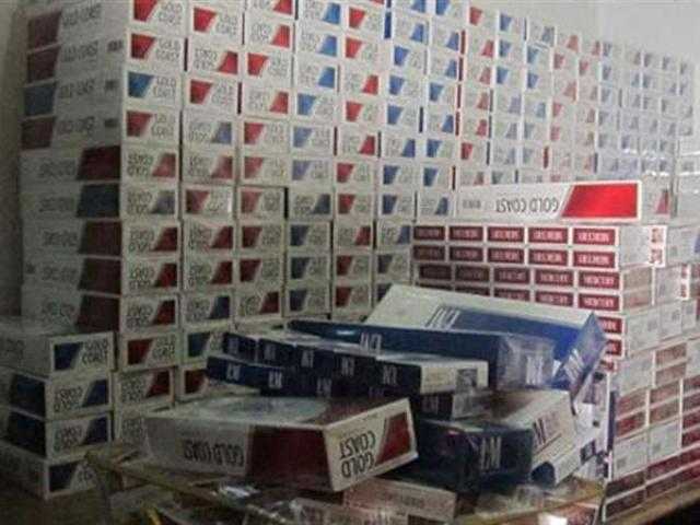ضبط 17 ألف علبة سجائر قبل بيعها بالسوق السوداء
