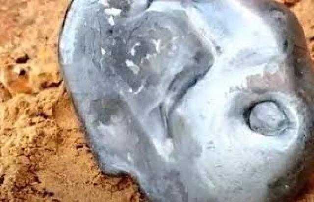 سقوط جسم صلب غامض على الهند