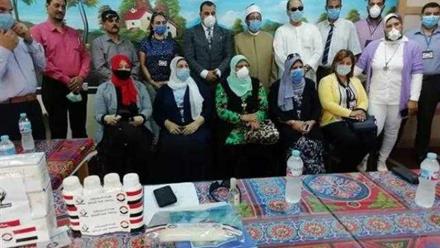 «الحرية» يدعم منطقة المنوفية الأزهرية بمستلزمات طبية لمواجهة كورونا