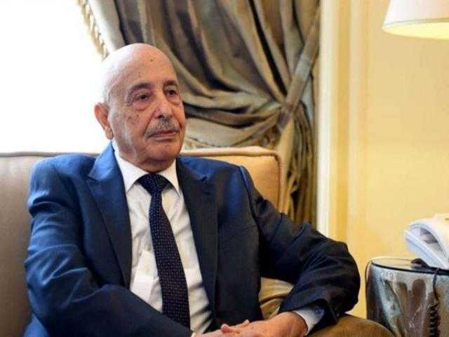 رئيس البرلمان الليبي يصل القاهرة للتشاور مع مسئولين مصريين حول الأوضاع في ليبيا