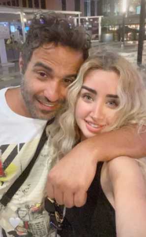 شاهد.. أحدث ظهور لـ هنا الزاهد وأحمد فهمى عبر انستجرام