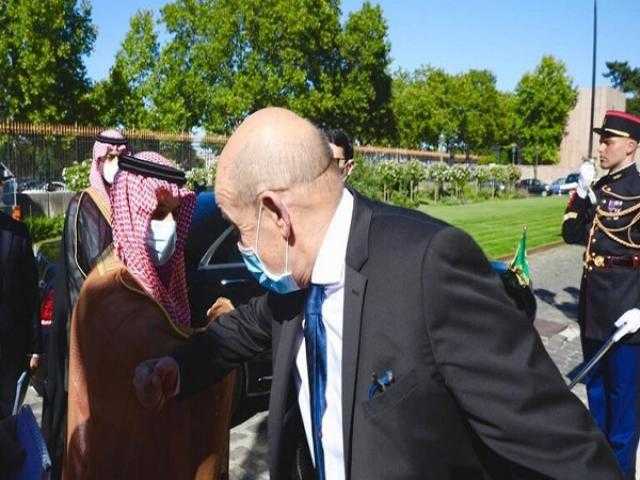 وزير الخارجية السعودي والفرنسي يبحثان الوضع في الشرق الأوسط