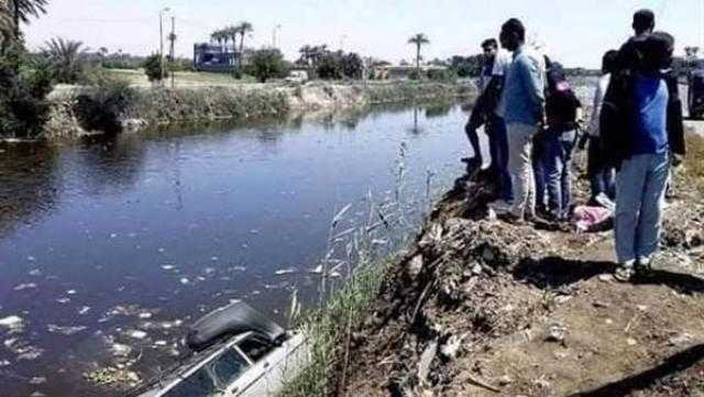 انتشال جثة جديدة في واقعة سقوط سيارة ميكروباص بترعة المريوطية