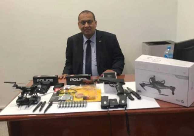إحباط تهريب طائرة تجسس بمطار برج العرب (صور)