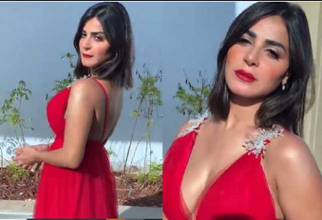 شاهد.. رانيا منصور تتألق بإطلالتين في زفاف شقيقتها