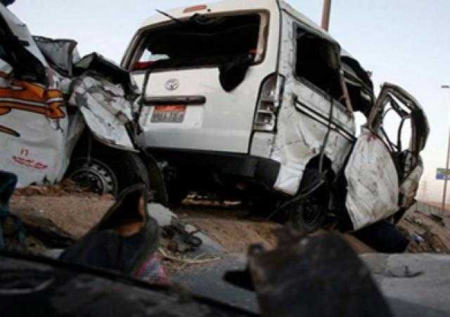 مصرع 5 وإصابة 3 فى حادث تصادم بحفل زفاف بالشرقية