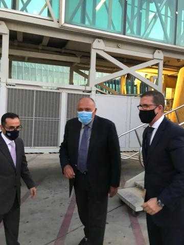 وزير الخارجية يصل إلى العاصمة الأردنية