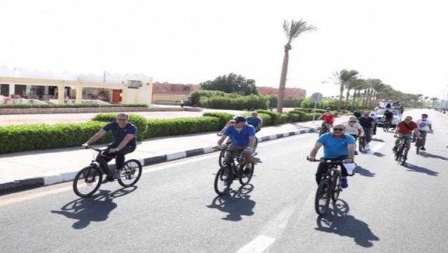 سفير الكاميرون يفوز بسباق درجات شرم الشيخ