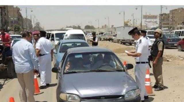 المرور تضبط 216 مخالفةالسير بدون تراخيص