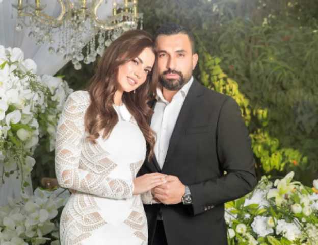 الصور الأولى لـ عقد قران درة