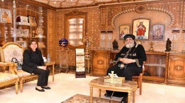 البابا يستقبل أسقف برمنجهام وقنصل هامبورج بالمقر البابوي