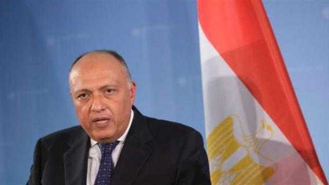 غدًا.. وزير الخارجية يلتقى نظيره الفرنسى