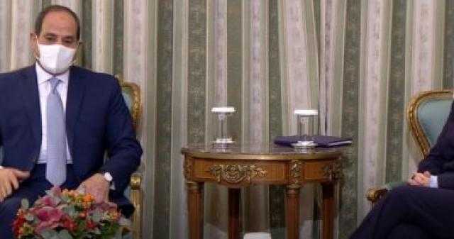 السيسى: مصر تقف بجانب اليونان ضد أى عمليات استفزازية بشرق المتوسط