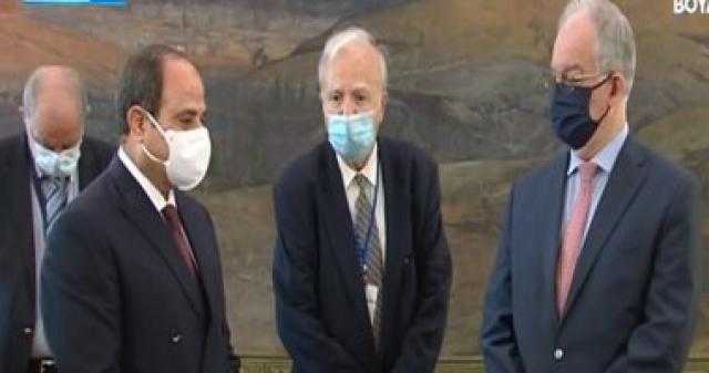 السيسي لرئيس البرلمان اليونانى: نشكركم على إيصال صوت مصر لبرلمانات أوروبا