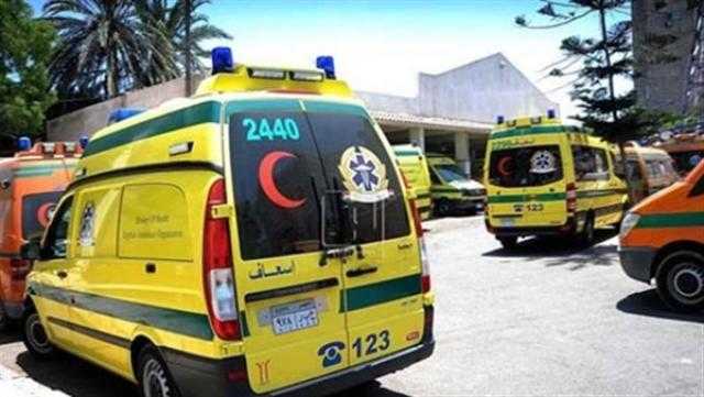 إصابة 26 عاملًا في انقلاب أتوبيس ببرج العرب