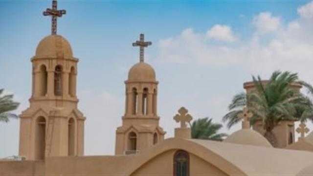 وفد تنسيقية شباب الأحزاب يزور كنيسة الملاك ميخائيل بمنيا القمح