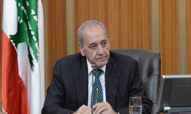 نبيه برى : يجب تشكيل حكومة إنقاذ تمنع انزلاق لبنان نحو انهيار أكبر