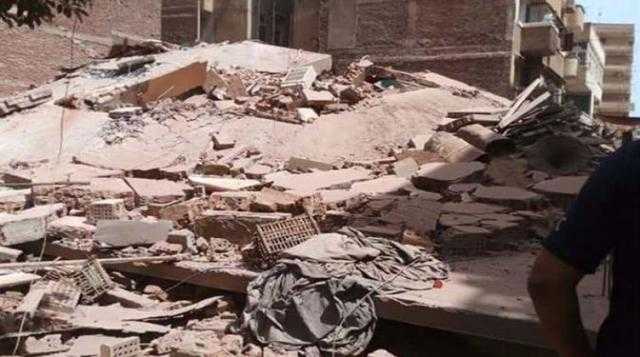 أمن القاهرة يكشف تفاصيل انهيار عقار في حدائق القبة