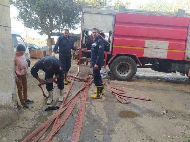 السيطرة على حريق بمحل تجاري دون إصابات في إمبابة