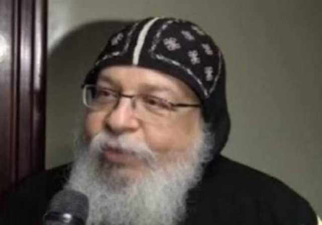 وفاة راعي كنيسة مقر الأنبا بولا بـ”كورونا”