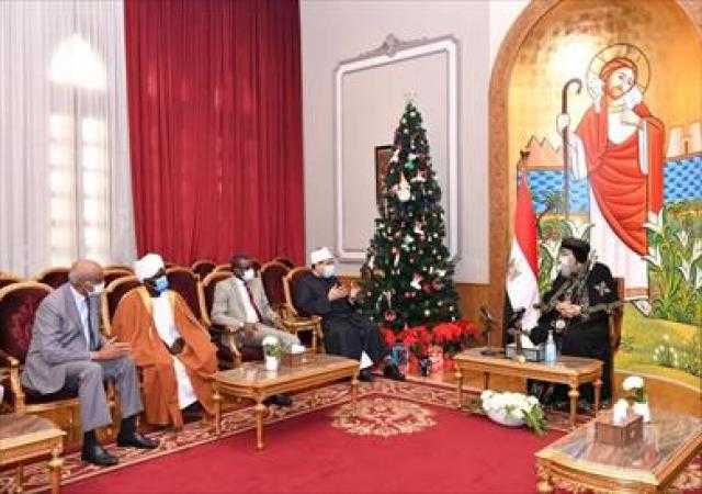 البابا تواضروس يهنئ السودان برفع إسمها من قوائم الإرهاب