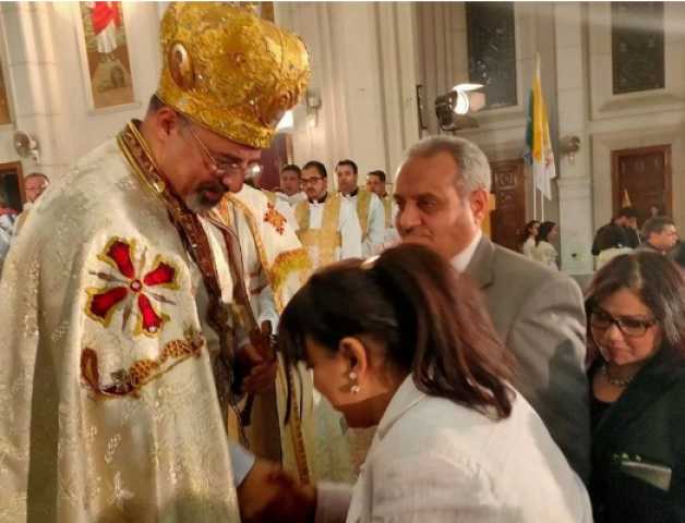 أمينة التواصل بالحرية المصرى تهنئ المسيحيين الكاثوليك بعيد الميلاد