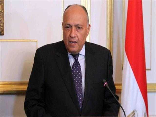 سامح شكرى يبحث مع نظيره اليابانى العلاقات الثنائية