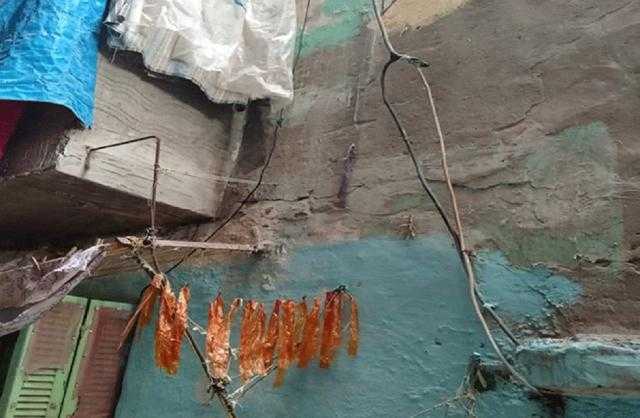 مصرع شاب في انهيار جزء من عقار بمنطقة العصافرة بالإسكندرية