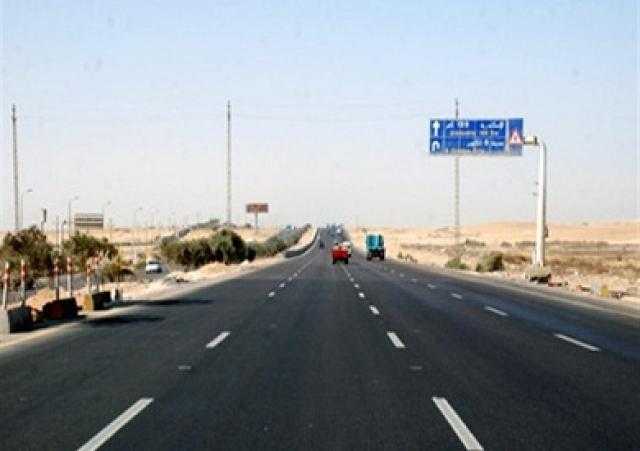 فتح طريق العلمين أمام حركة السيارات بعد انقشاع الشبورة