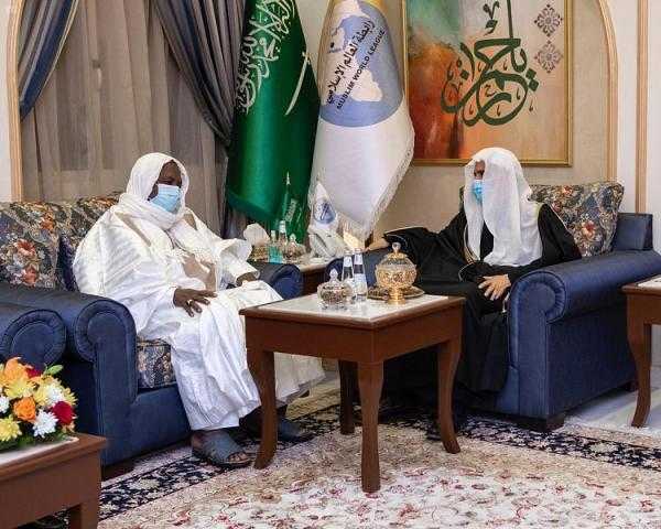 أمين رابطة العالم الإسلامي يستقبل منسق أهل السنة في مالي