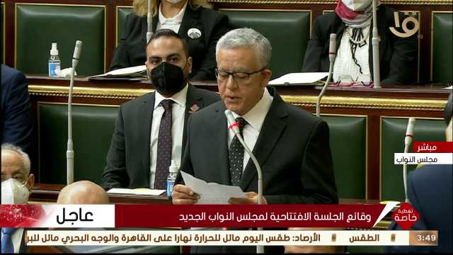 فوز المستشار ”حنفى جبالى” برئاسة مجلس النواب خلفا لـ ”عبد العال”