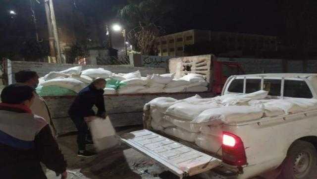 ضبط 3 أطنان دقيق بلدي مدعم قبل بيعهم بالسوق السوداء بالفيوم
