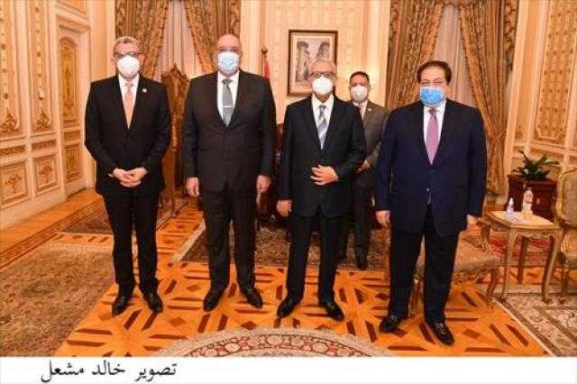 رئيس النوب يلتقي رئيس المركزي للمحاسبات
