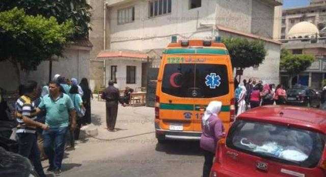 ربة منزل تحاول الانتحار وتلقي نفسها من نافذة بالمنصورة