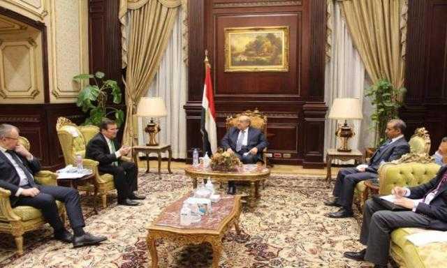 رئيس الشيوخ يستقبل سفير أوكرانيا