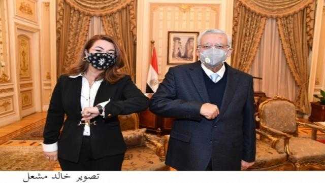 غادة والي: المستشار جبالي قامة قانونية ووطنية.. ووجوده على رأس البرلمان إثراء للحياة التشريعية