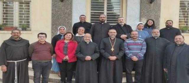 الاجتماع الثالث للجنة التعليم المسيحى للكنيسة القبطية الكاثوليكية بمصر