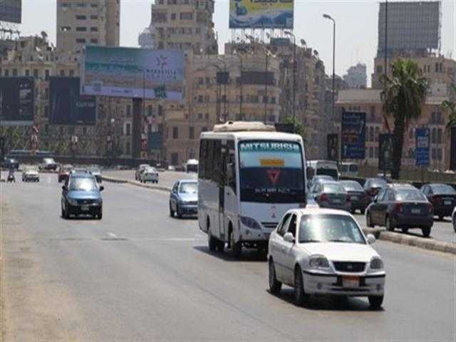 انتظام حركة المرور بشوارع وميادين القاهرة والجيزة صباح اليوم