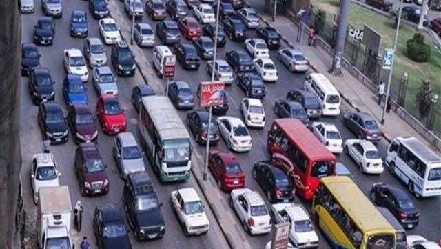 تعرف على أماكن الكثافات المرورية بالقاهرة والجيزة