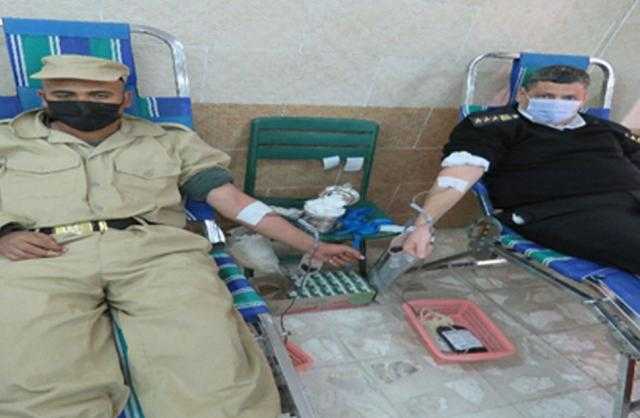 ”أمن القاهرة” تنظم حملة للتبرع بالدم بمشاركة الضباط والأفراد والمجندين